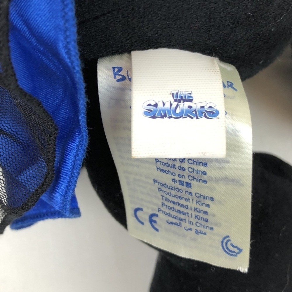 Smurfs Vexy Plush Doll Stuffed Animal Black Hair Blue Eyes 12 inch A21 - Picture 4 of 5